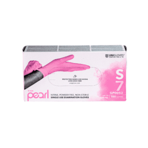 Unigloves Pearl Pink Nitrile Gloves